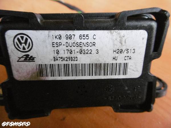 VOLKSWAGEN GOLF V CZUJNIK SENSOR ESP 1K0907655C - 2