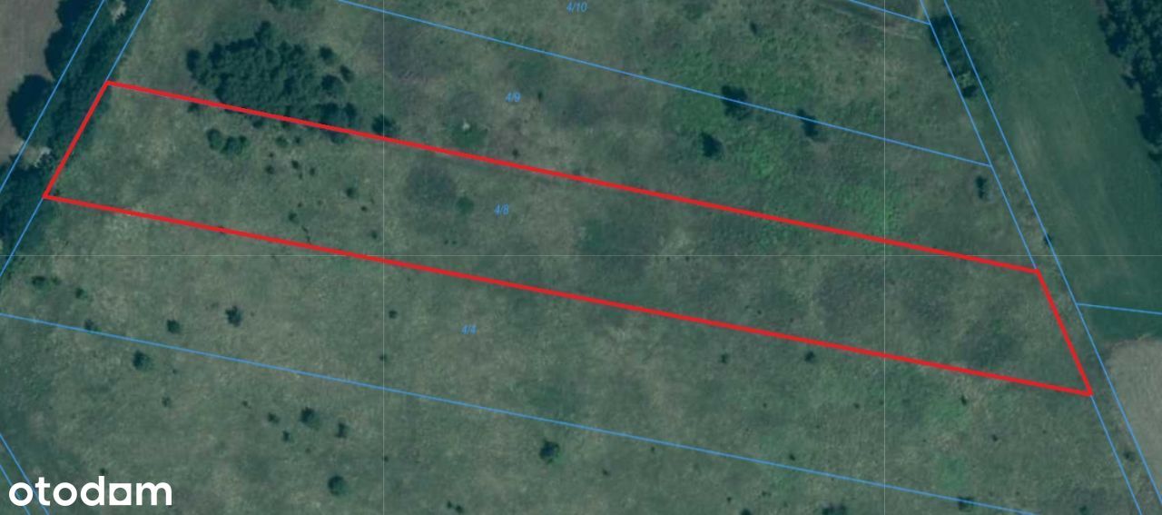 Sprzedam działkę 4km od Szczecina 8100m2