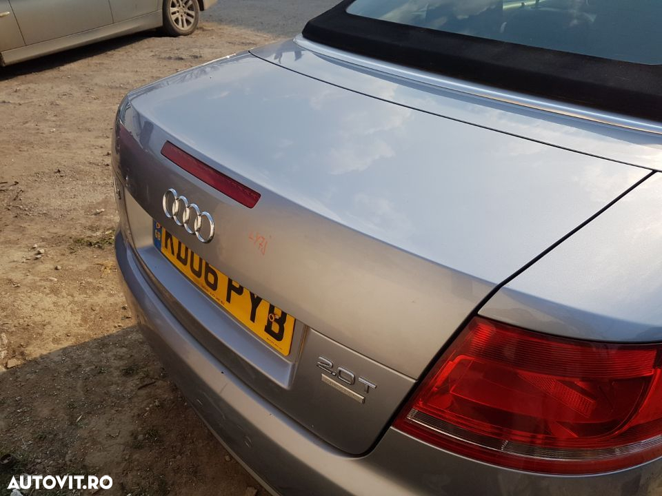 Capota Portbagaj Audi A4 B7 CABRIO 2004 - 2008 Cod Culoare LY7J [L0322] [Depozit] - 3