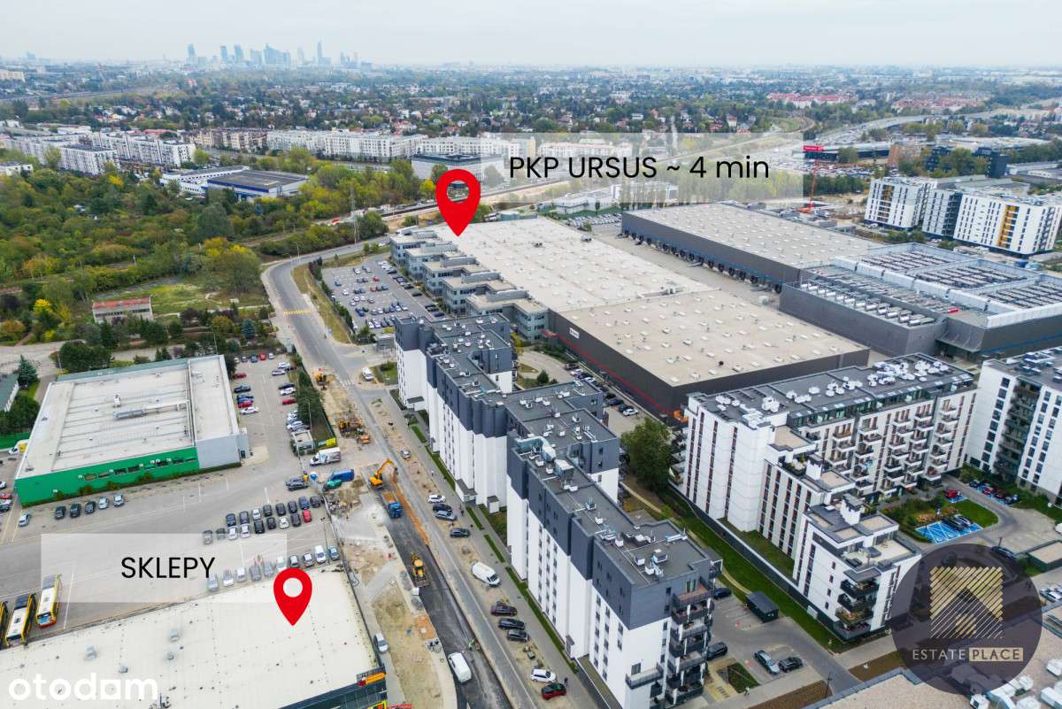 Piękne 3 pokoje 4 min od kolei z garażem i kom lok-13