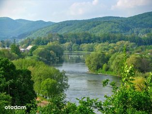 Działka budowlana nad Sanem/widok na Pałac