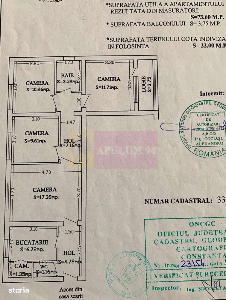 Apartament 4 Camere Constanța Tomis Nord - Imagine principală: 5/20