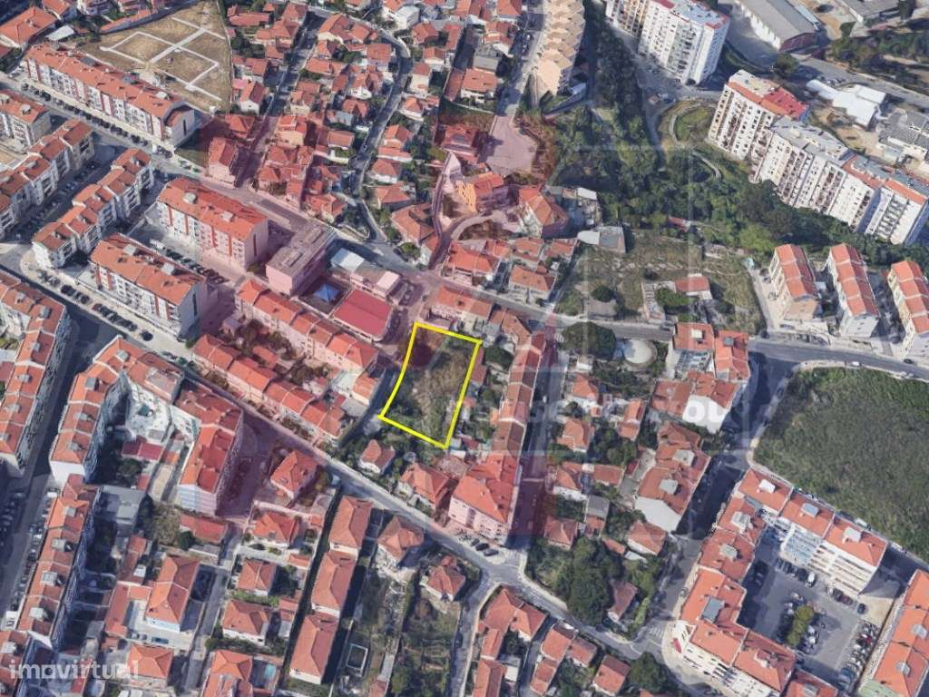 Centro do Cacém, lote terreno 1.197m2 para 14 fogos + 24 estacionam... - Grande imagem: 2/4