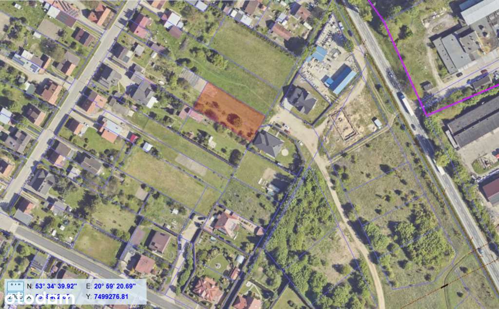 Działka budowlana w Szczytnie przy ul. Suwalskiej - Pełny obrazek: 1/4