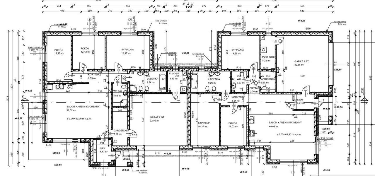 Parterowy DOM W Zbudowie Bliźniaczej NA Górzyskow-12