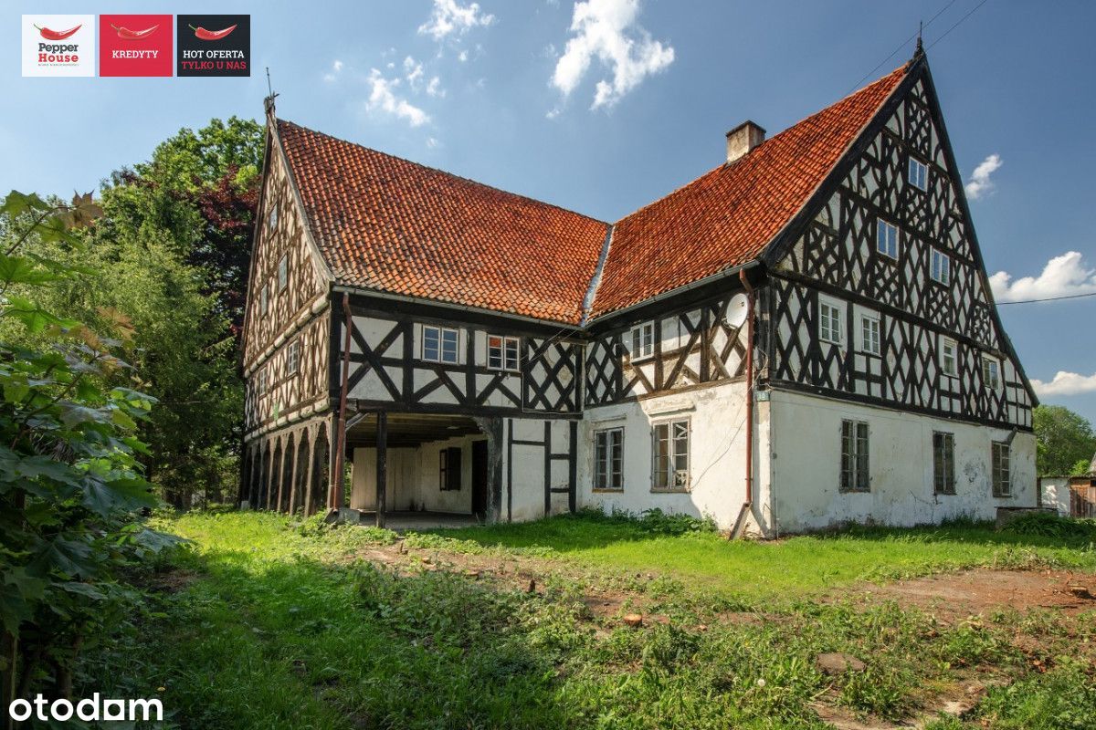 Wyjątkowy dom podcieniowy na dużej działce