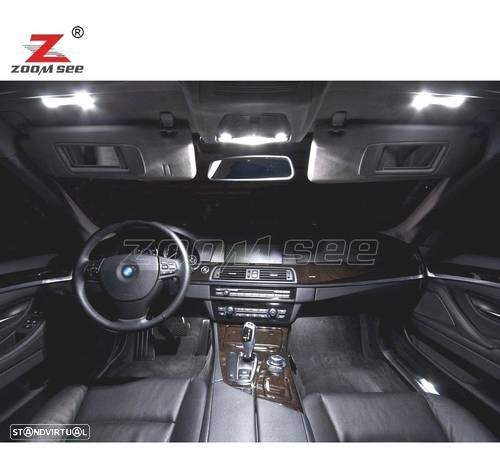 KIT COMPLETO DE 19 LÂMPADAS LED INTERIOR PARA BMW 5 SERIE F07 5GT HATCHBACK 528I GT 535I GT 550I GT - 5