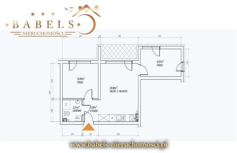 Blisko morza i plaży. Winda. Balkon. Niski czynsz! - Pełny obrazek: 5/8