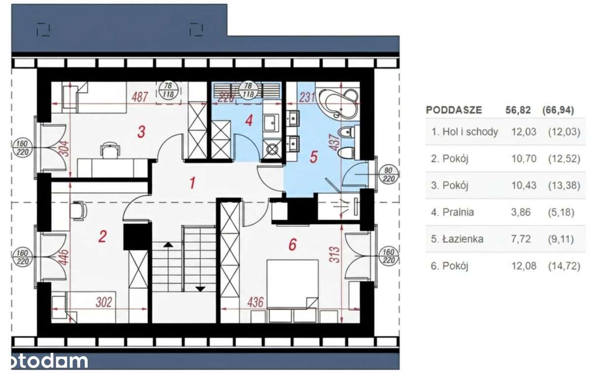 Nowy dom wolnostojący Kłaj, pow. 130m2-19
