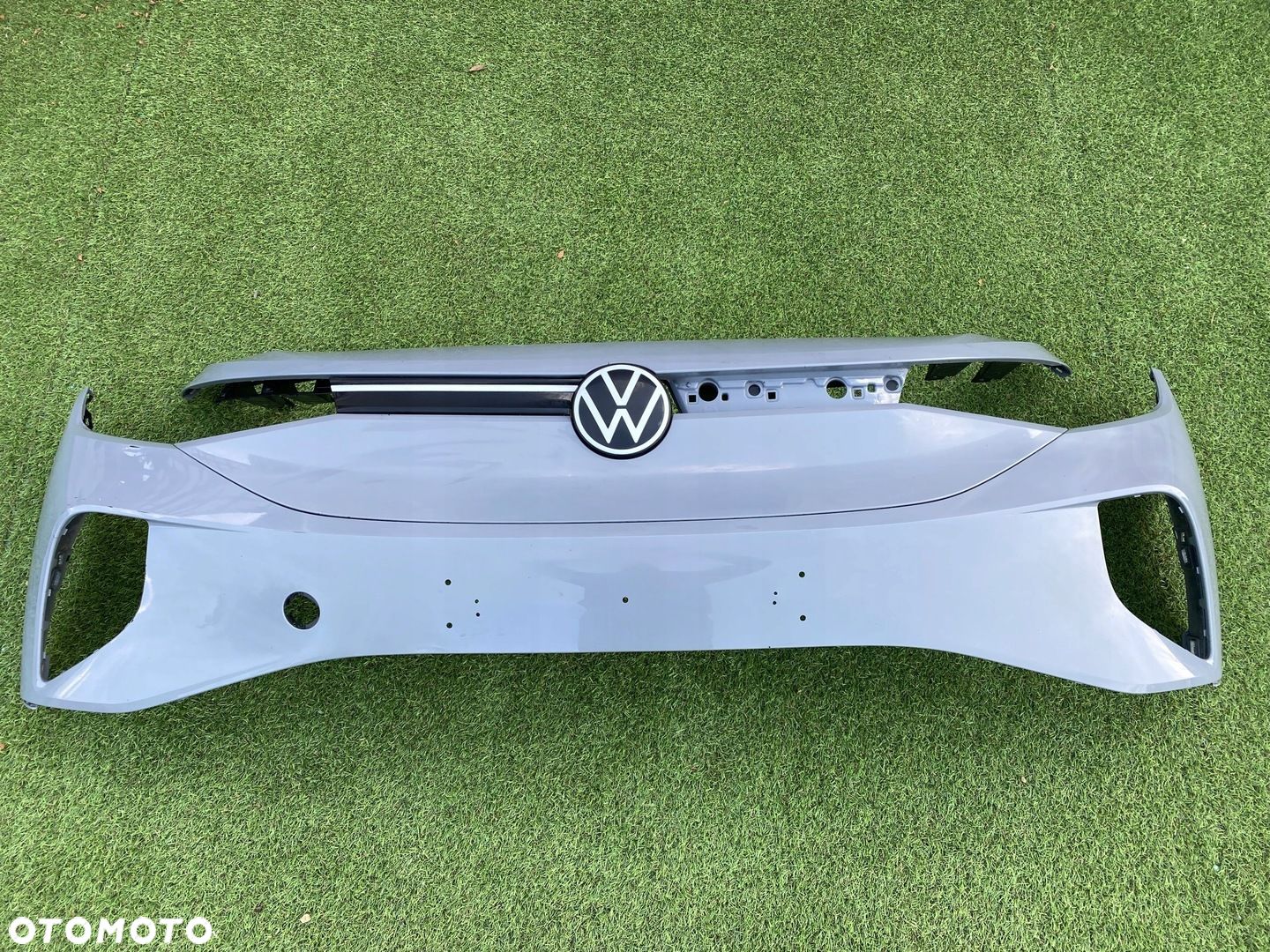 Vw ID4 electric zderzak przod ladny grill znaczek - 1