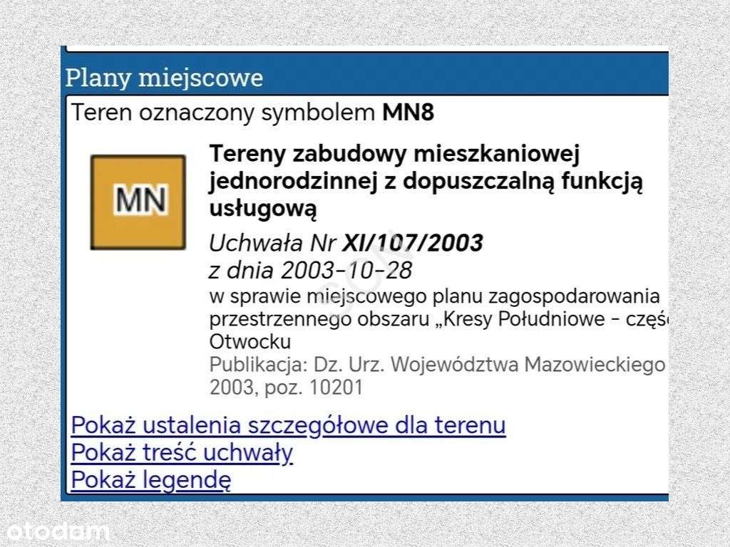 Plan miejscowy! pod zabudowę jednorodzinną-1