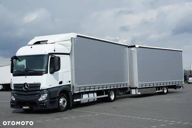 Mercedes-Benz ACTROS / 1830 ACC / E 6 / ZESTAW PRZEJAZDOWY 120 M3 / ŁAD. 15 000 KG - 2