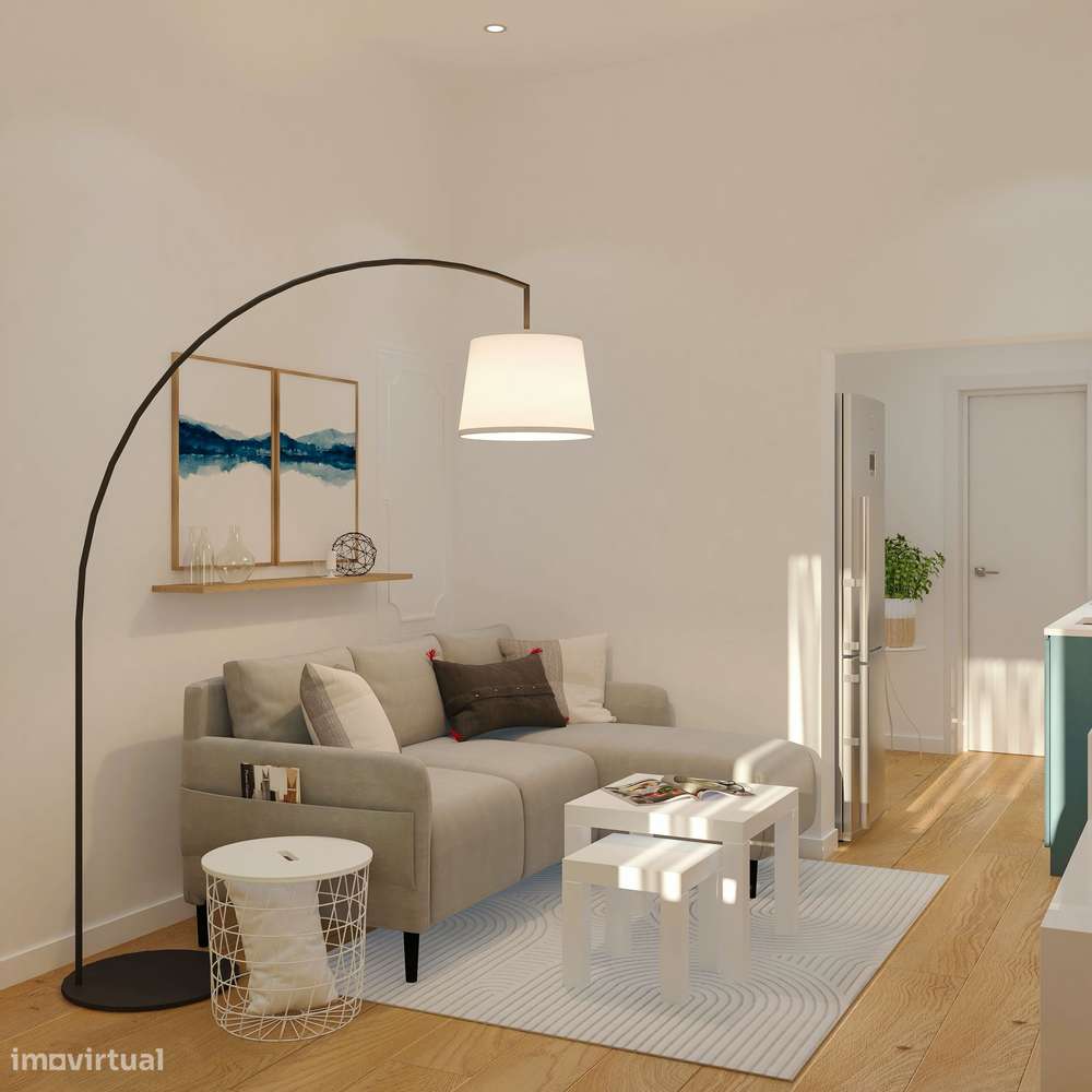 T1 REMODELADO | PRÍNCIPE REAL | PRÉDIO DE TRAÇA ANTIGA | 31M2 - Grande imagem: 5/11