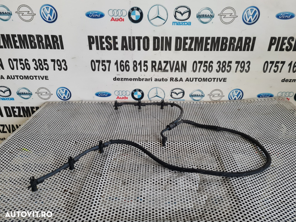 Conducta Retur Injectoare Audi A4 B8 Q5 A5 A6 A7 Touareg Etc. 2.7 Tdi 3.0 Tdi Euro 5 Dezmembrez Audi A5 8T 2.7 Tdi Euro 5 Motor CGKA Cutie Automata MMW Bixenon Volan Stanga - Dezmembrari Arad - 2