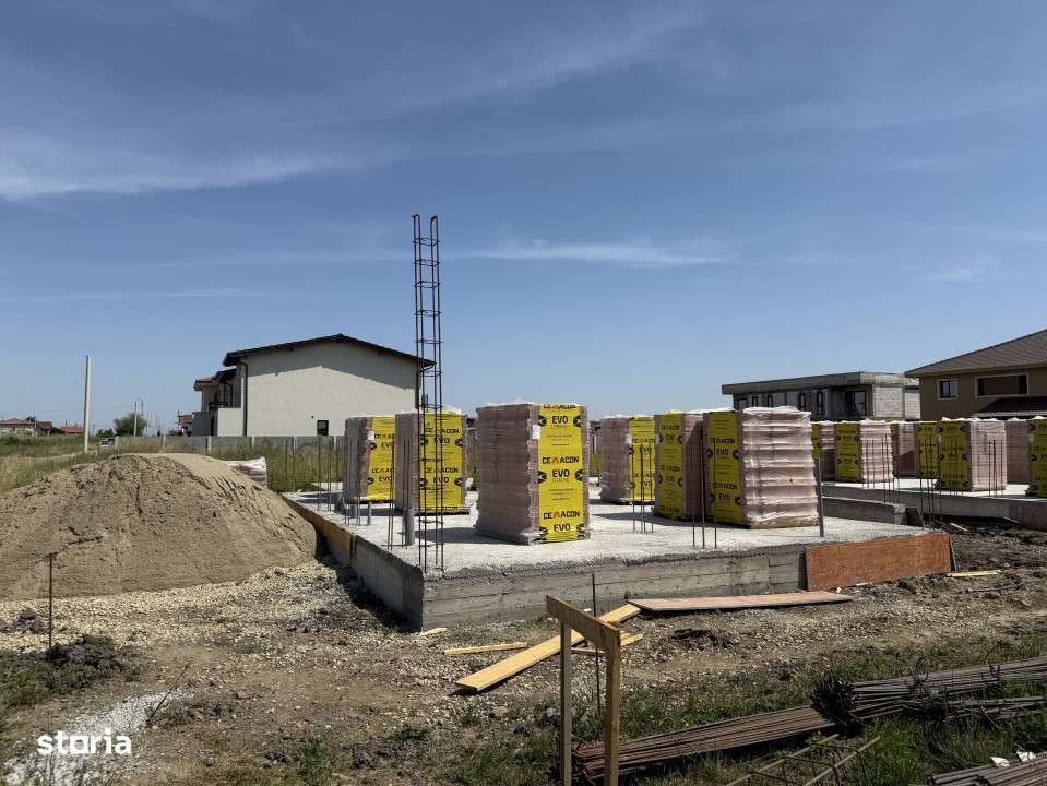 Duplex, 4 camere, 115mp utili, 350 mp teren, garaj -  Mosnita Noua - Imagine principală: 3/3