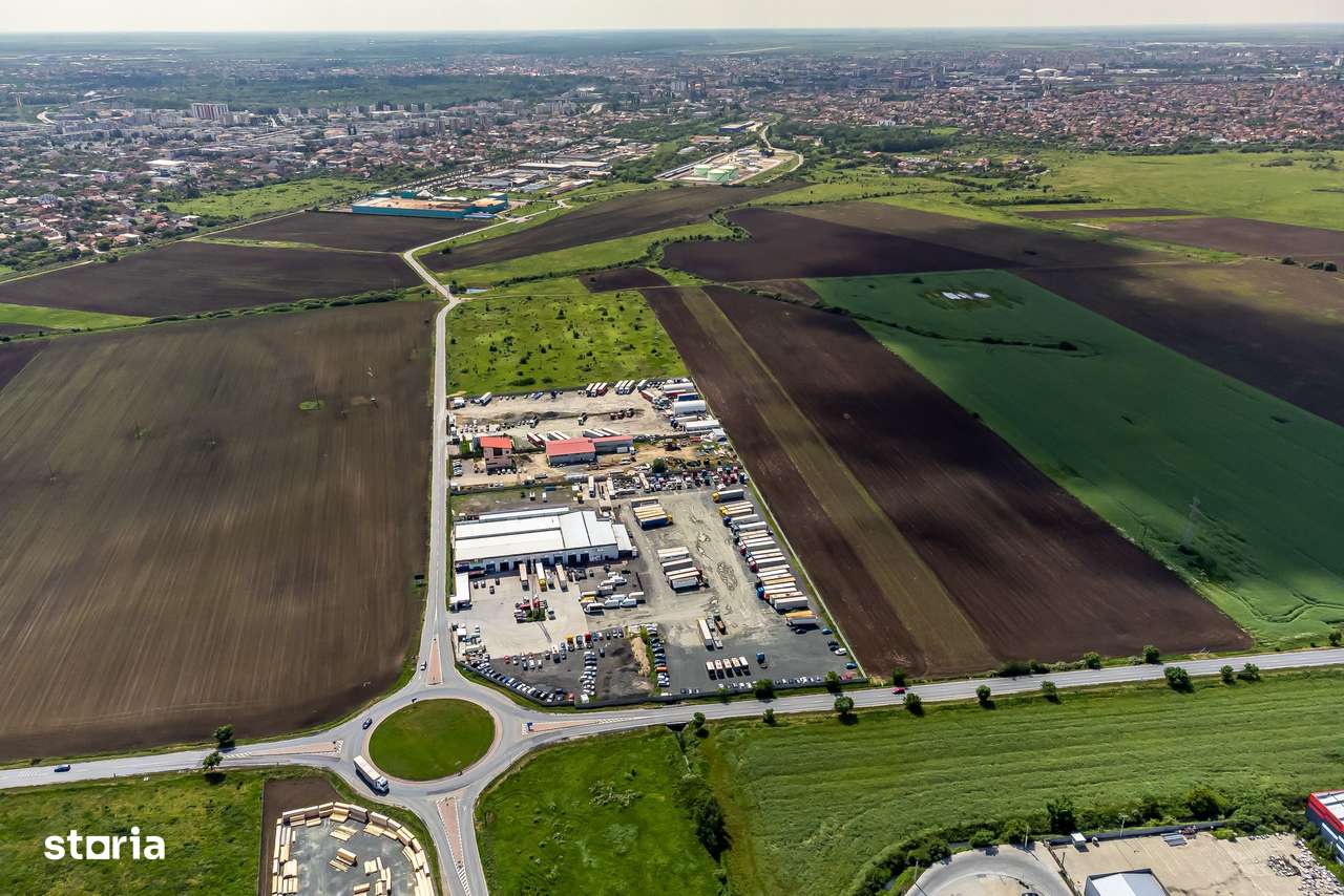 Teren intravilan cu PUZ aprobat la Centura Nord Arad – 7,5€/mp! - Imagine principală: 2/8