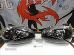 Faróis frontais Opel corsa B Fundo Preto (regulação eléctrica) - 1