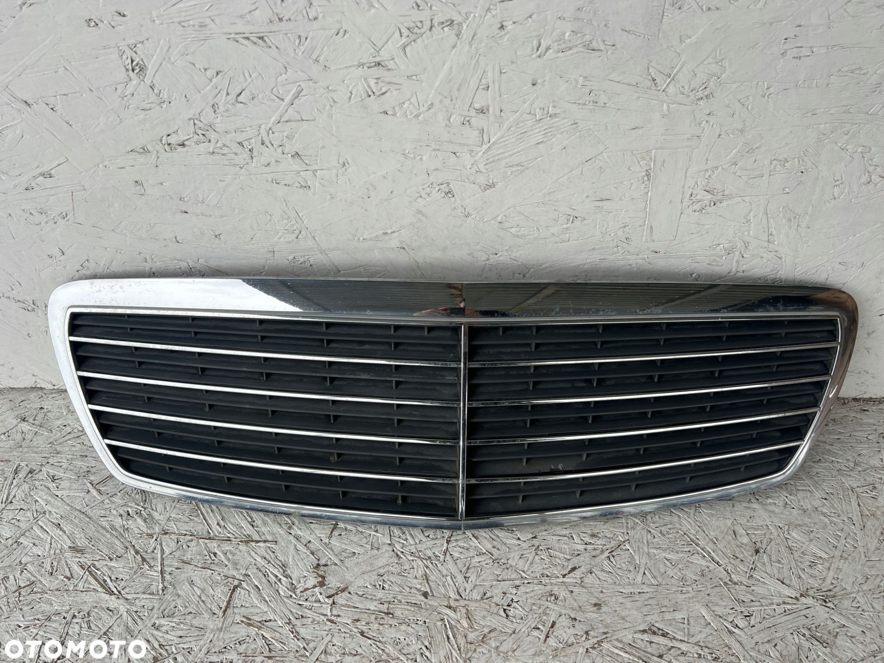 GRIL GRILL ATRAPA ZDERZAKA MERCEDES E W211 211 02-06 - 1