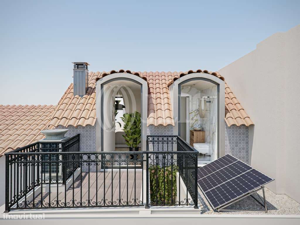 Apartamento T2, duplex, com varandas no Rosa 52, Lisboa - Grande imagem: 1/15