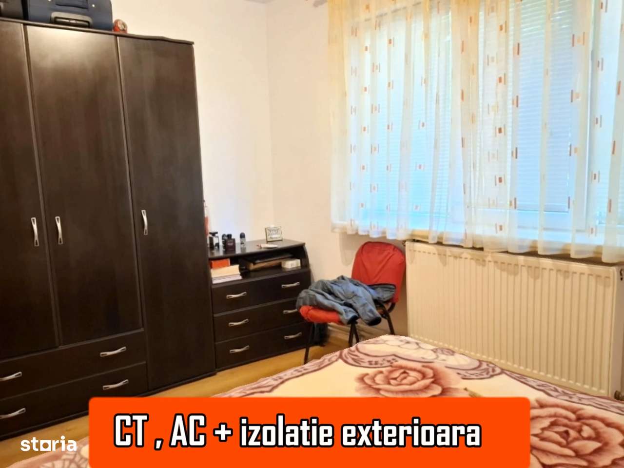 apartament 3 camere , parter cu balcon, mobilat - Imagine principală: 3/6