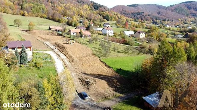 Działka budowlano - rolna Frycowa