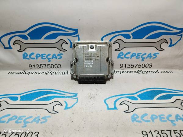 CENTRALINA ECU MOTOR BOSCH 0281012121 P05094285AE 1039S12762 CHRYSLER VOYAGER 2.8 CRD 3195842 - 1