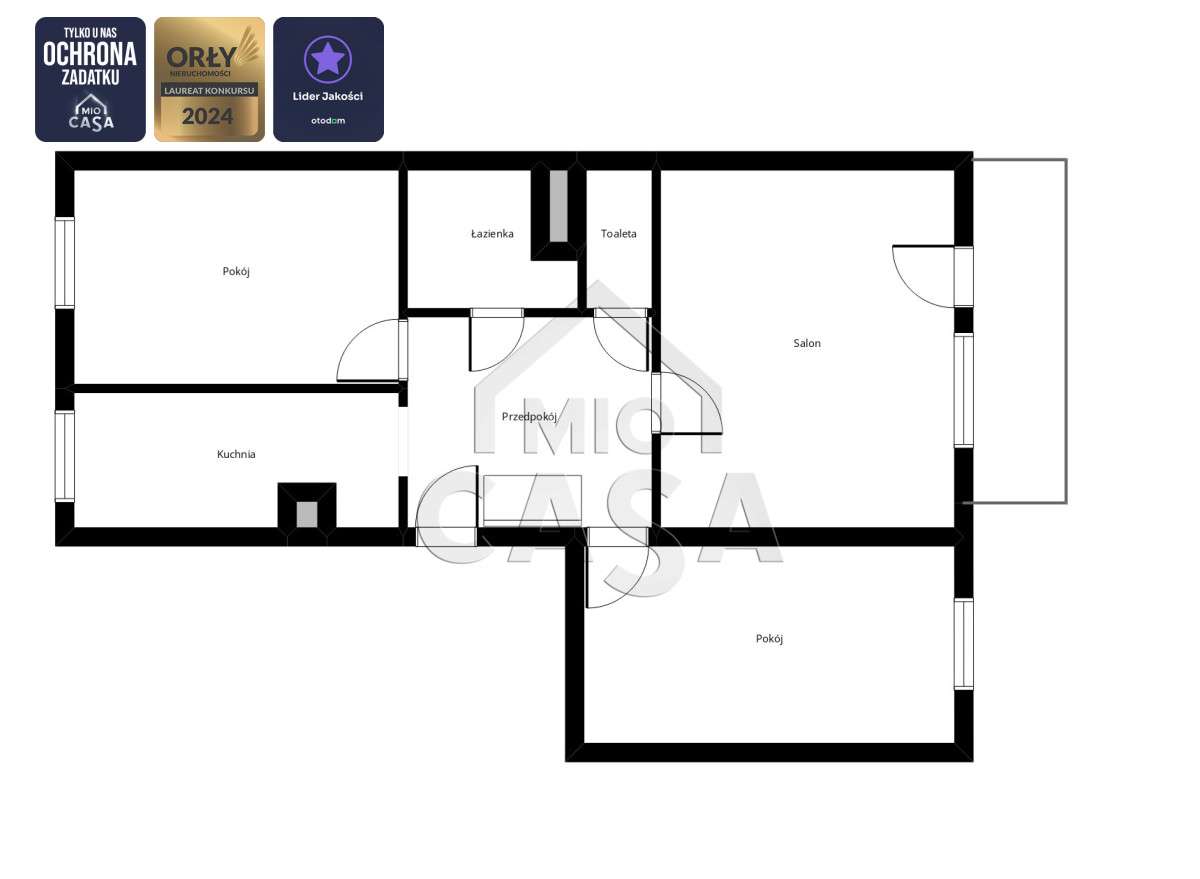 Mieszkanie w Rumi blisko Skm-19