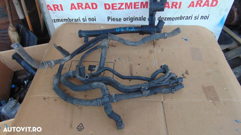 Furtun apa antigel VW Golf 6 1.2 benzina 1.2 tsi seat ibiza skoda fabia rapid 1.6 diesel audi a3 seat ibiza leon - 2