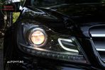 Faruri LED DRL Mercedes C-Class W204 S204 C204 Facelift (2011-2014) Negru- livrare gratuita - 7