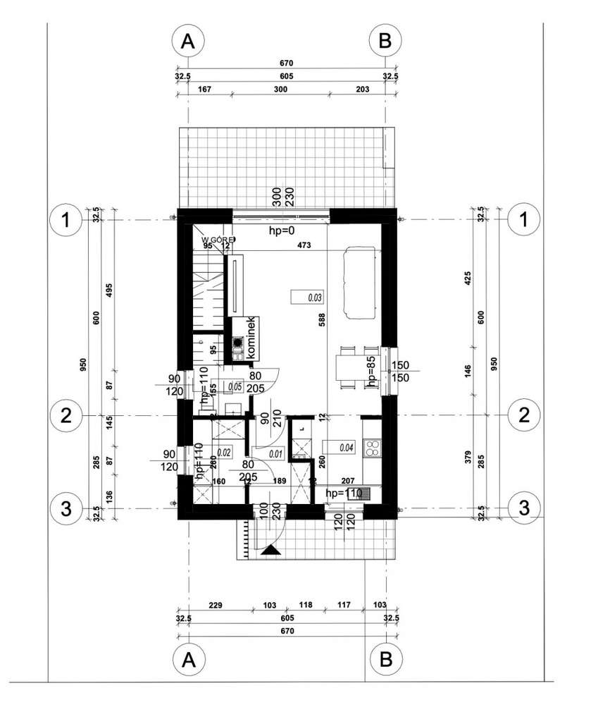 Dom przy lesie i jeziorze | Stan deweloperski | Okolice Kórnika-14