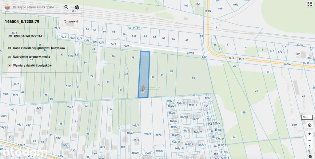 Działka 3067 m2 - Warszawa Bielany ul. Wólczyńska-2