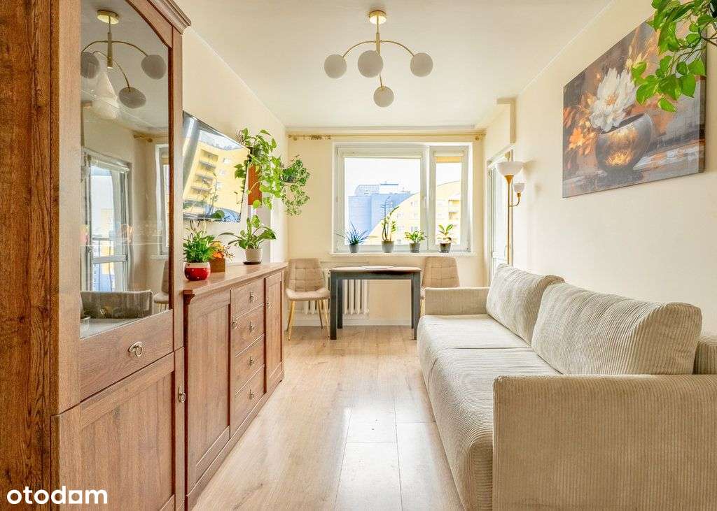 Mieszkanie, 2 pok. – Nowe instalacje | jasna osobna kuchnia | loggia