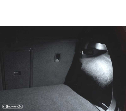 KIT COMPLETO DE 13 LÂMPADAS LED INTERIOR PARA VOLKSWAGEN VW GOLF 7R MK7 GOLF R MKVII 2014-2016 - 2