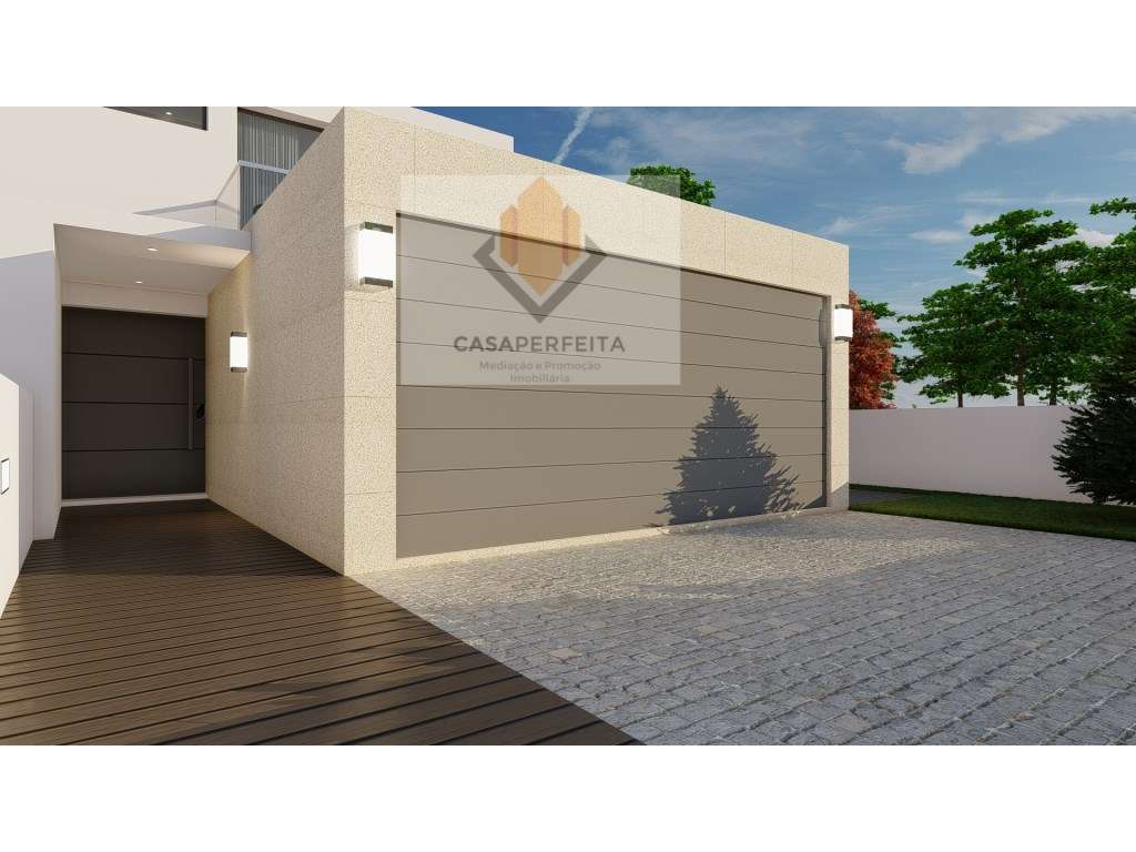 Moradias V5 de Luxo com Piscina, Jardim e Terraços - Praia da Madalena-25