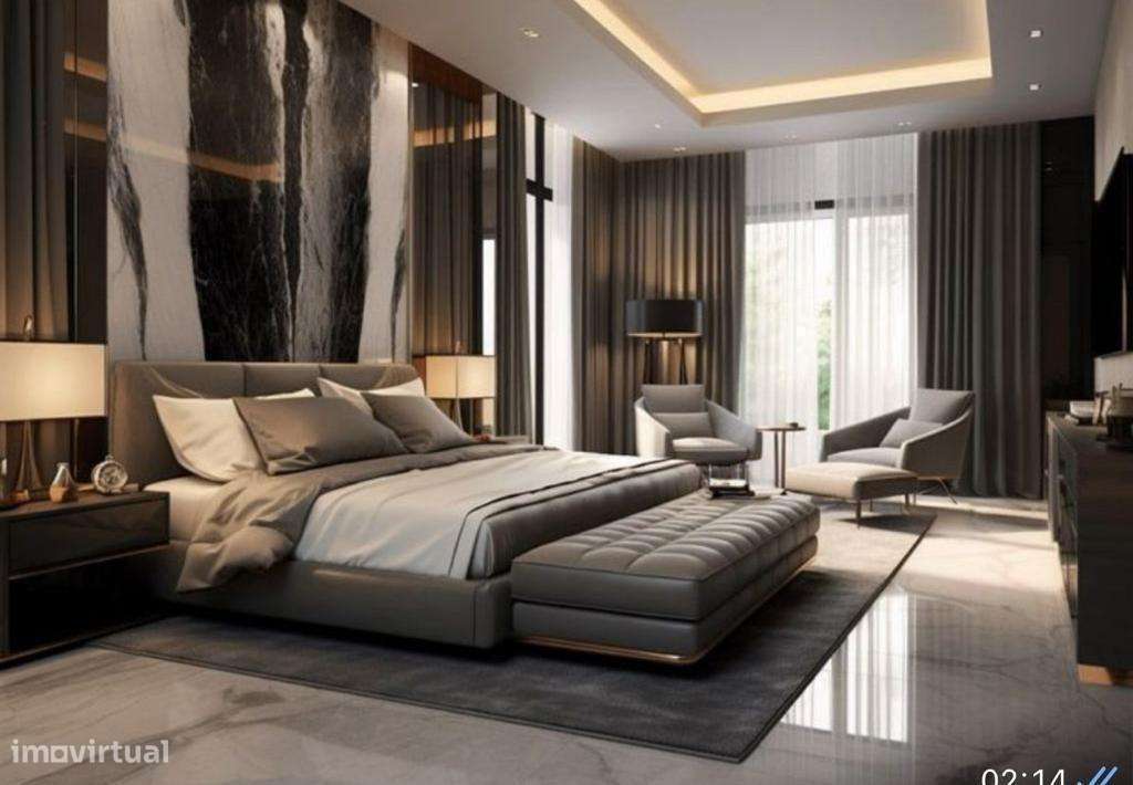 Moradia T4 de Luxo em Construção com Piscina de Água Salgada em...-23