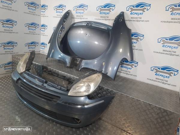 FRENTE COMPLETA CITROEN XSARA PICASSO N68 CAPOT PARACHOQUES GUARDA-LAMAS OTICAS RADIADOR VENTILADOR FRENTE FIBRA REFORÇO - 2