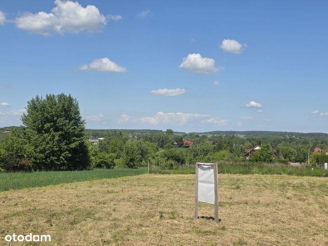 Działka budowlana z pięknym widokiem w Brzezinach-2