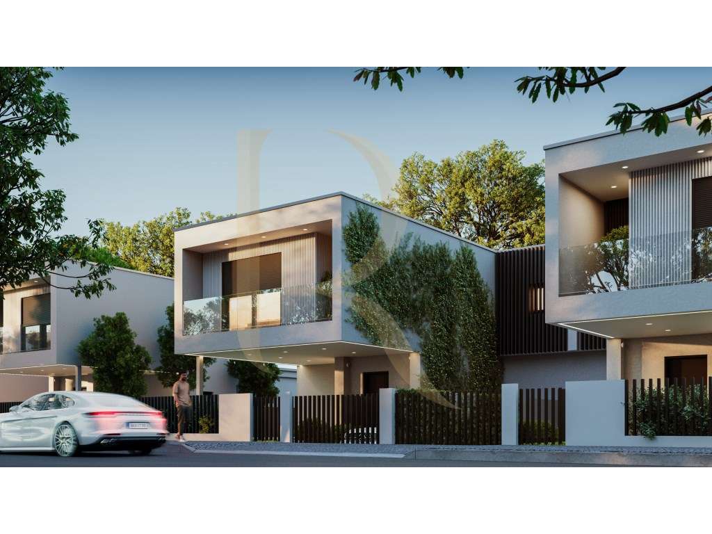 Moradia geminada T3 nova com garagem e piscina nos Foros de Amora -...-29