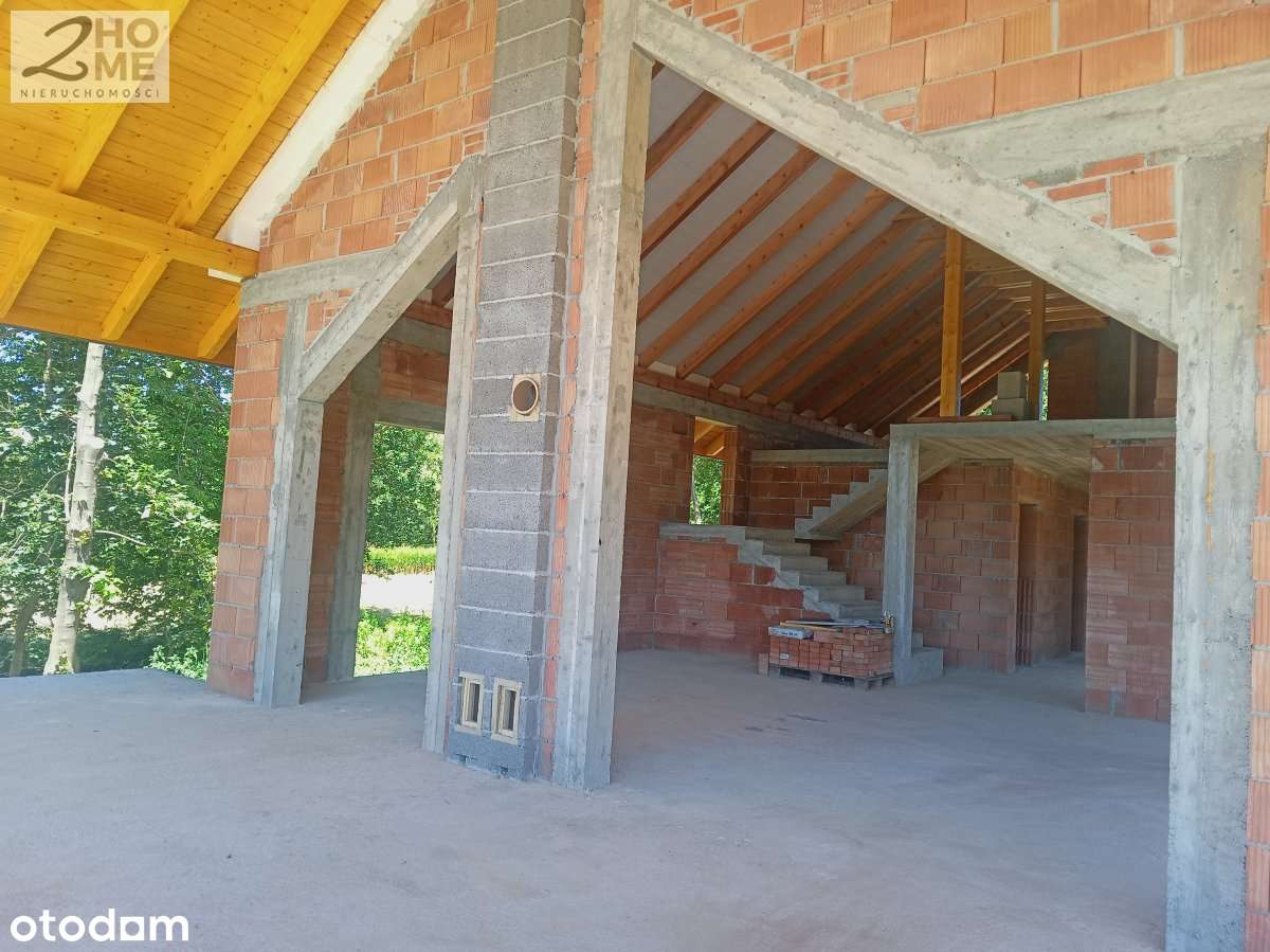 Dom w stanie surowym otwartym w 
Gębiczynie-7