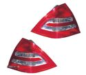 FAROLINS PARA MERCEDES CLASSE C W203 BERLINA 00-04 BRANCO VERMELHO - 1