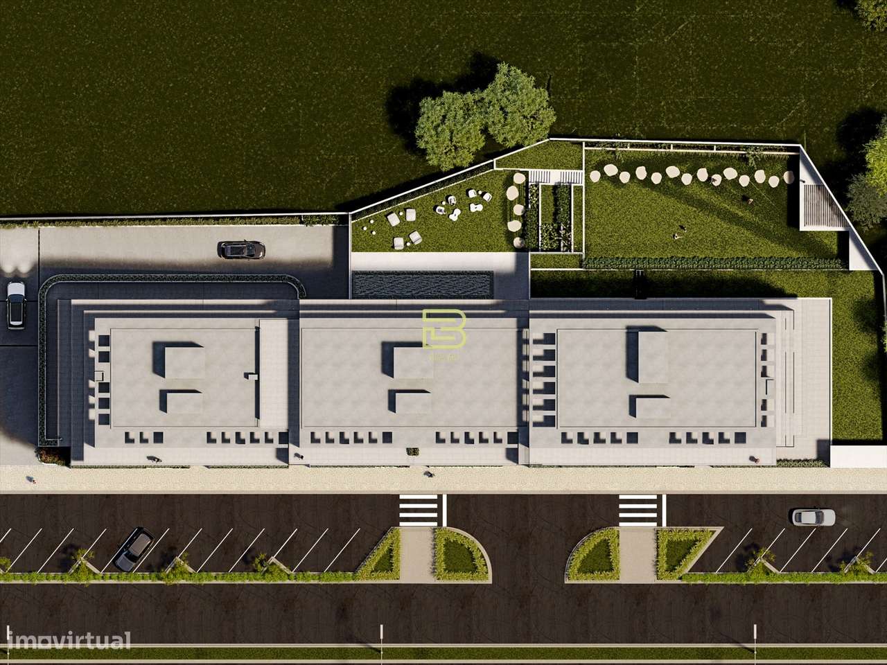 T3 Amplo com jardim, ginásio, spa , terraço e box para 2 carros-5