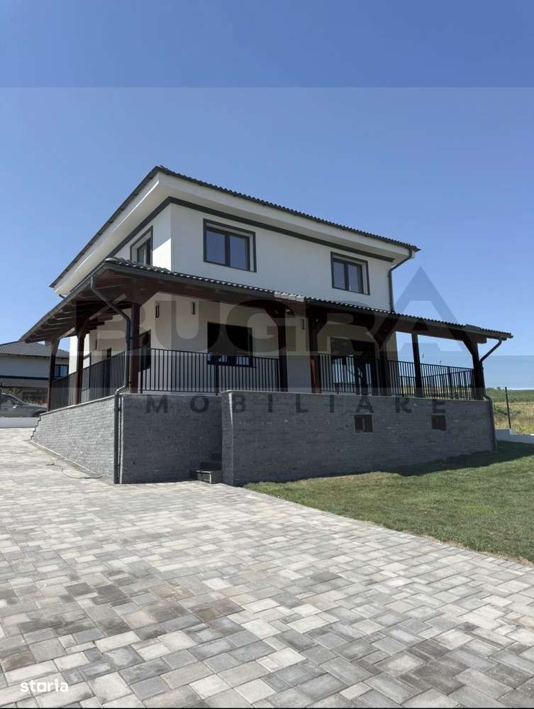 Casa individuala de 120mp, teren 500mp, finisata modern, zona Chinteni-7