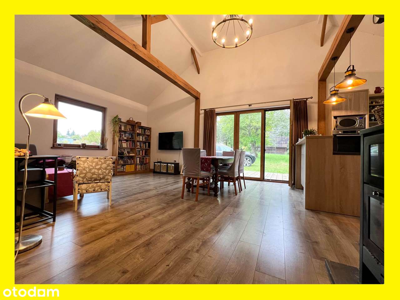 Dom z dużą działką i budynkami gospodarczymi – ul. Kościuszki Sarnaki - Pełny obrazek: 1/20