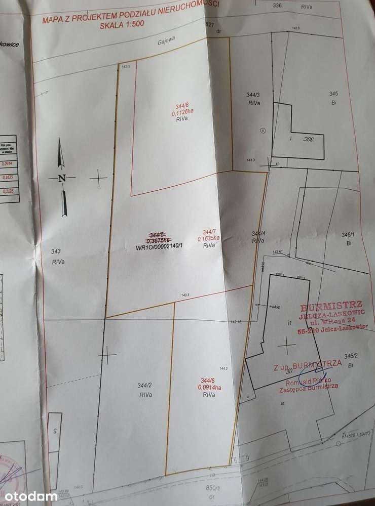 Działka Wójcice, Jelcz Laskowice - Pełny obrazek: 5/6