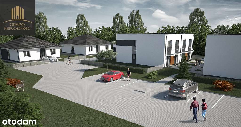 Nowoczesne domy przy lesie, Zaniemyśl, ul. Grabowa - Pełny obrazek: 4/17