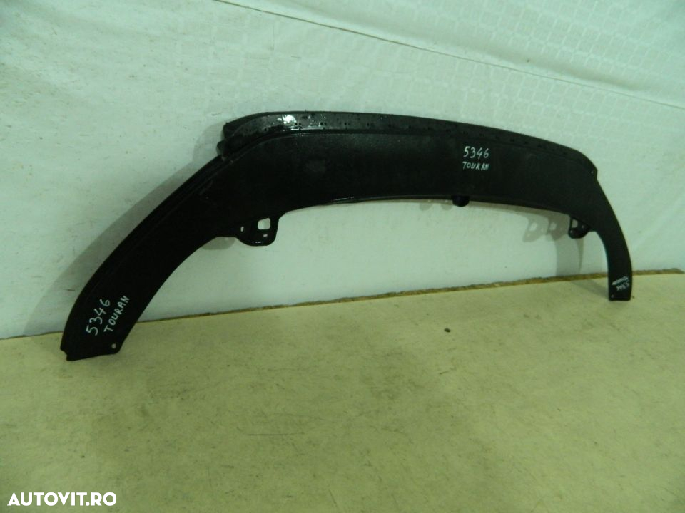 Spoiler bara fata VW Touran, 2010, 2011, 2012, 2013, 2014, 2015, , 1T0805903D - 9