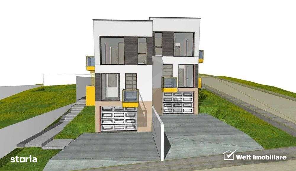 Casa tip Duplex, D+P+1E, 2 unitati locative,  Petrom, Baciu - Imagine principală: 1/15
