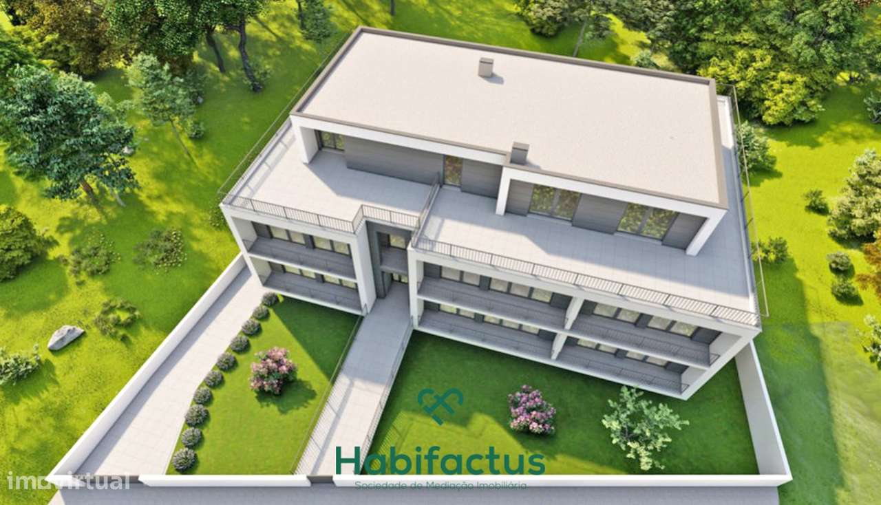 Apartamento T2 Duplex com terraço em Viseu - Grande imagem: 3/19