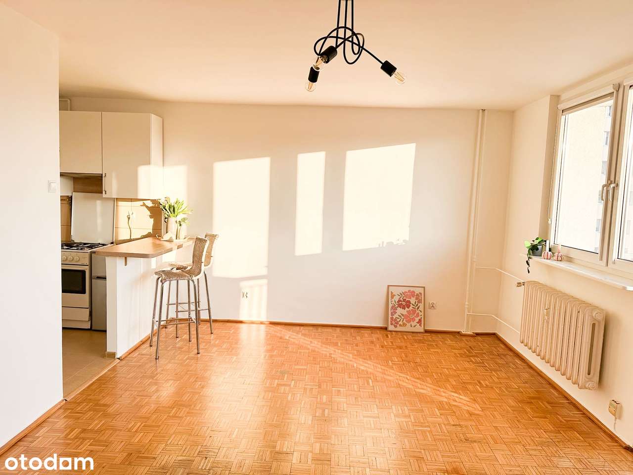 Słoneczne kawalerka z balkonem w centrum Poznania - Pełny obrazek: 3/6