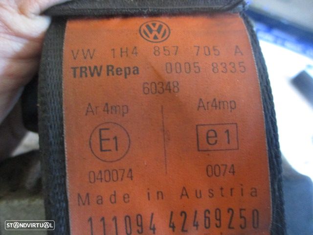 Pre-Tensor 1H4857705A VW GOLF 3 1994 5P FE - 1